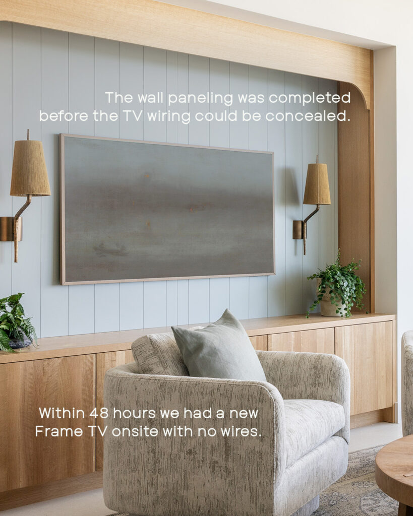 Custom millwork quality control during luxury condo renovation
