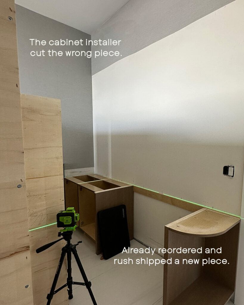 Custom Cabinetry install for full home renovation in St.Petersbur, Florida